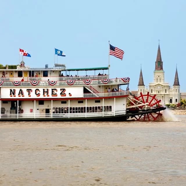 Steamboat Natchez Jazz Cruise — 2 hours pre-cruise activity near Port of New Orleans