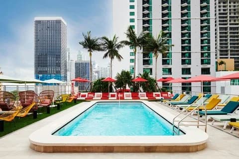 citizenM Miami Worldcenter near PortMiami