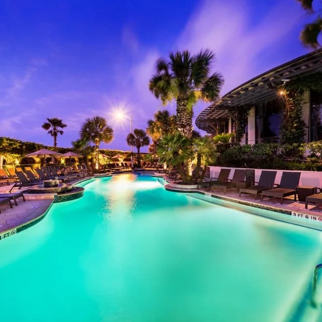 Grand Galvez near Port of Galveston