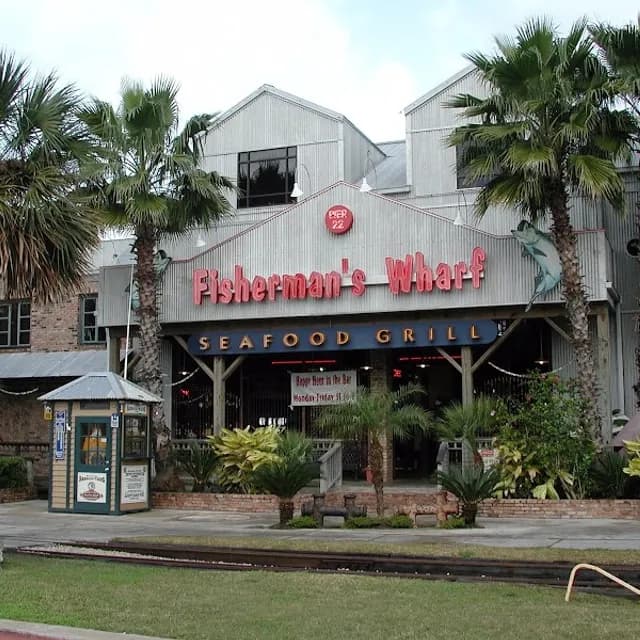 Fisherman's Wharf near Port of Galveston